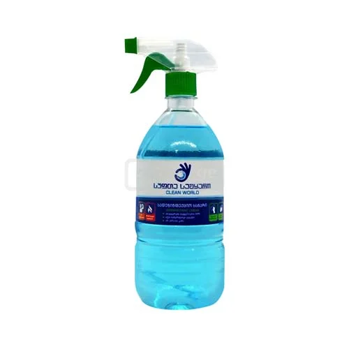 'Clean World' Disinfectant liquid with trigger 1L